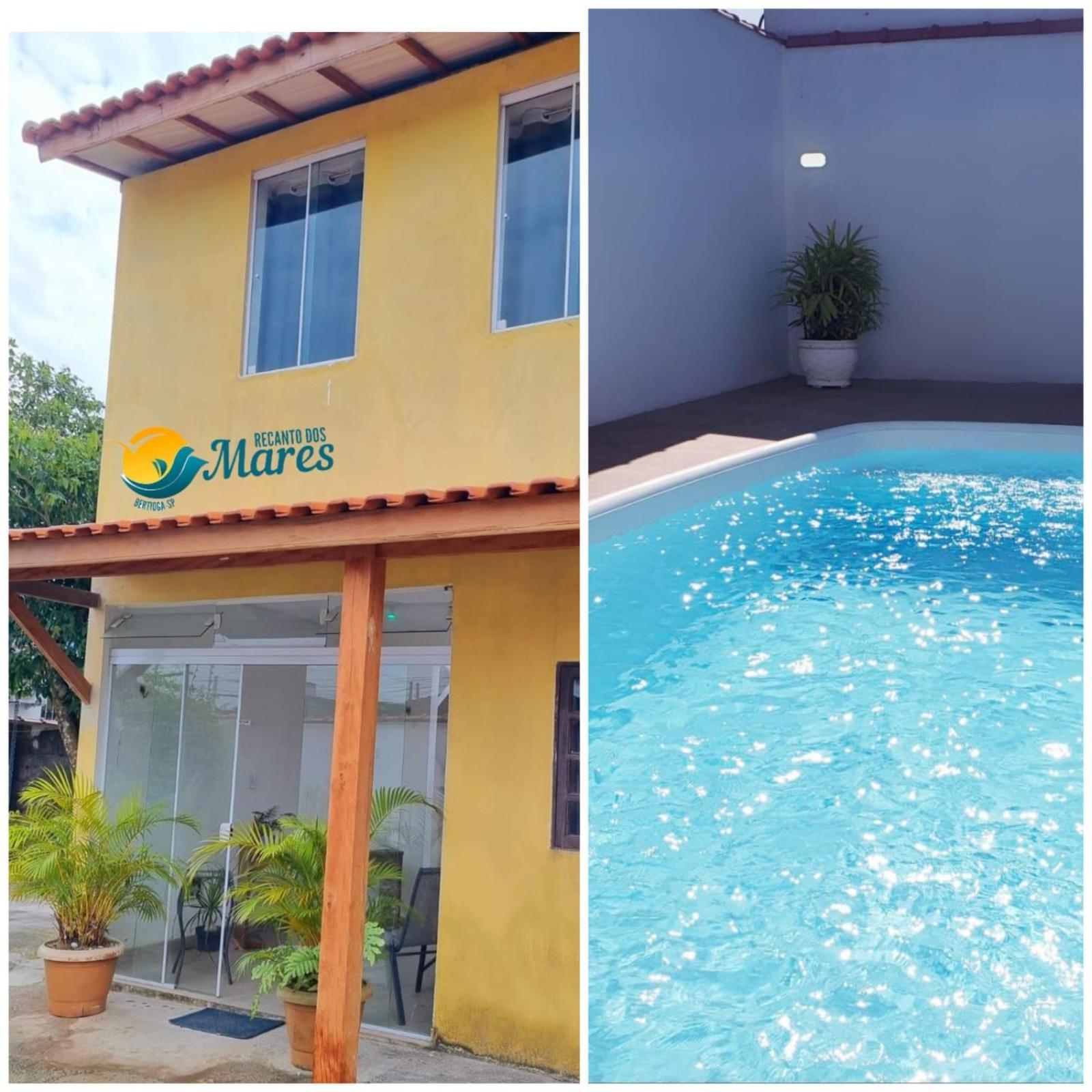 Pousada Recanto Dos Mares-Chales E Suites-Proximo Do Sesc Bertioga-Sp エクステリア 写真